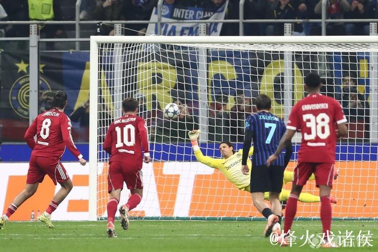 国米不敌利物浦，自2022年2月以来首度欧冠失利